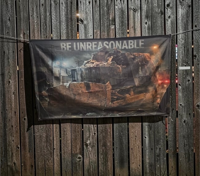 BE UNREASONABLE FLAG