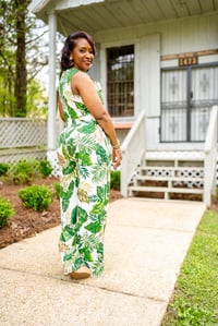 Image 3 of Tropical Printed Jumpsuit 