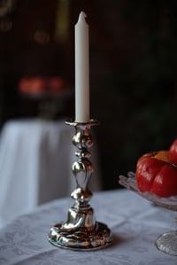 Image 3 of Kerzenständer, einflammig, versilbert, neobarock
