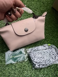 Longchamp  leather pink
