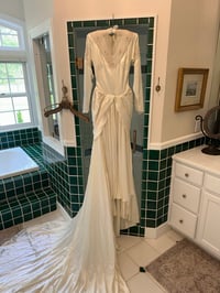 Image 8 of 1940s Beaded Draped Waist