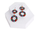 Crave Beaded Circle Earrings ll