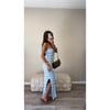 Blue Striped dress/skirt