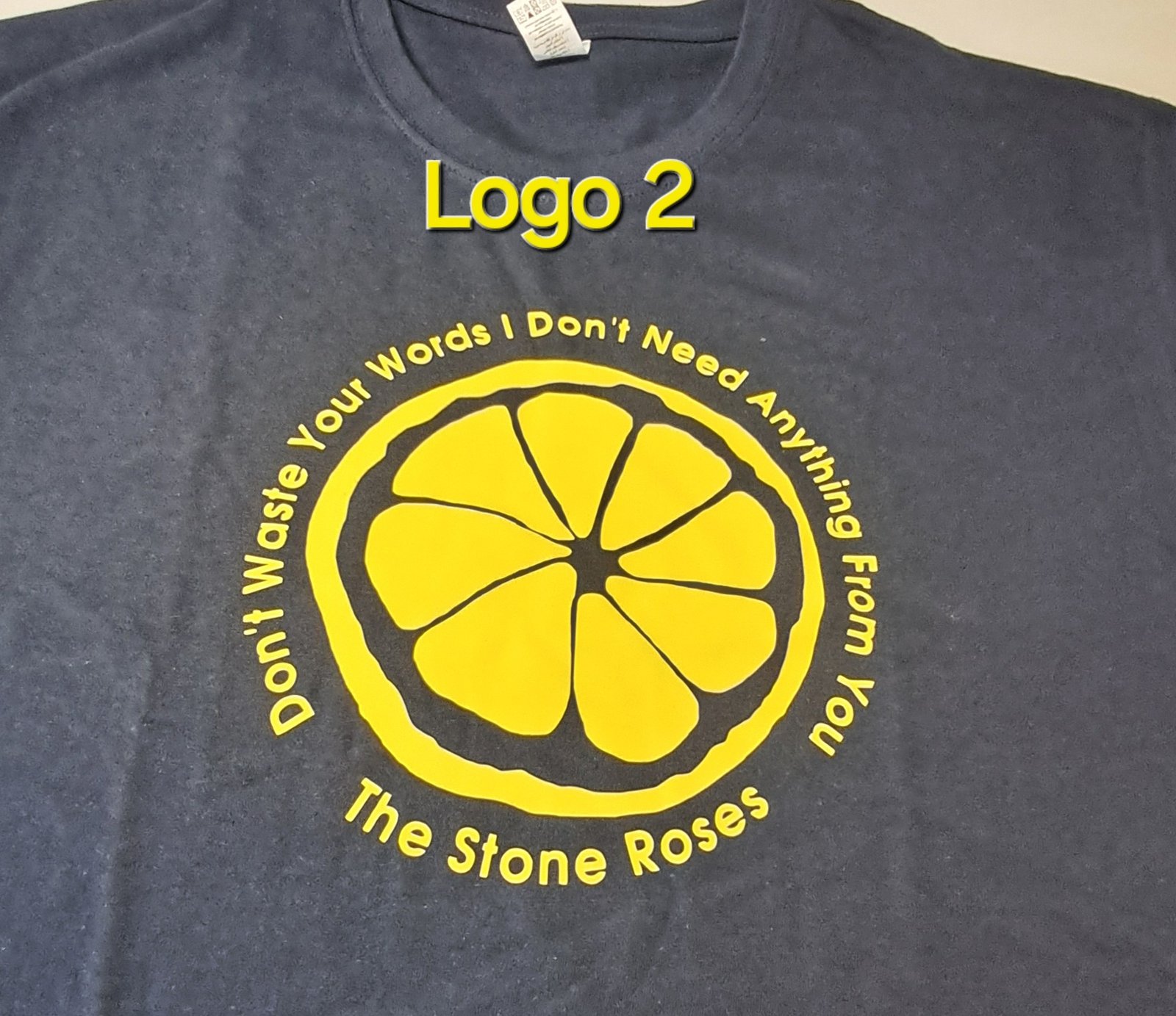 Stone Roses Lemon Lyrics Tee