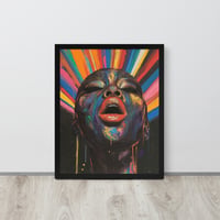 "The Baptism" Framed poster 16x20