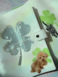 Image 1 of lucky clover a5 binder