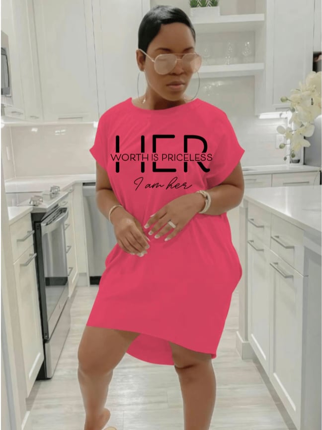 Image of Custom T-Shirt dresses 