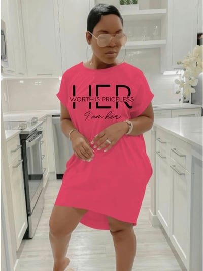 Image of Custom T-Shirt dresses 