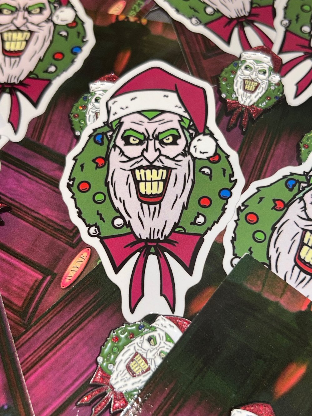 “Joker is Coming to Town” Pin
