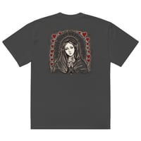 Image 6 of Adult Hail Mary Oversized faded t-shirt