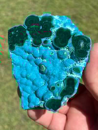 Image 8 of Malachite & Chrysocolla Polished Slab | Congo #2930