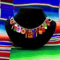 Image 1 of Mexican Handmade Charm Bracelet