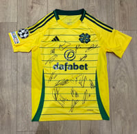 Signed Celtic FC Squad Away Shirt 2024/25