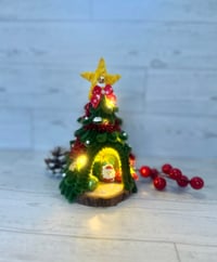 Image 3 of Light-Up Christmas Tree House