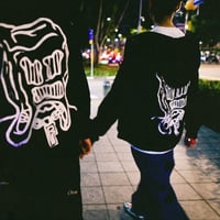 Image 2 of PLASTIC BOY ZIP UP HOODIE