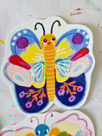 Image 2 of Butterflies sticker pack