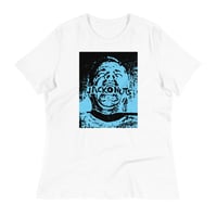 Image 1 of JACKONUTS CAPT K CYAN LADIES TEE