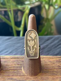 Image 1 of Midnight Tulip Ring (7)