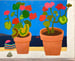 Image of Geraniums in the Window