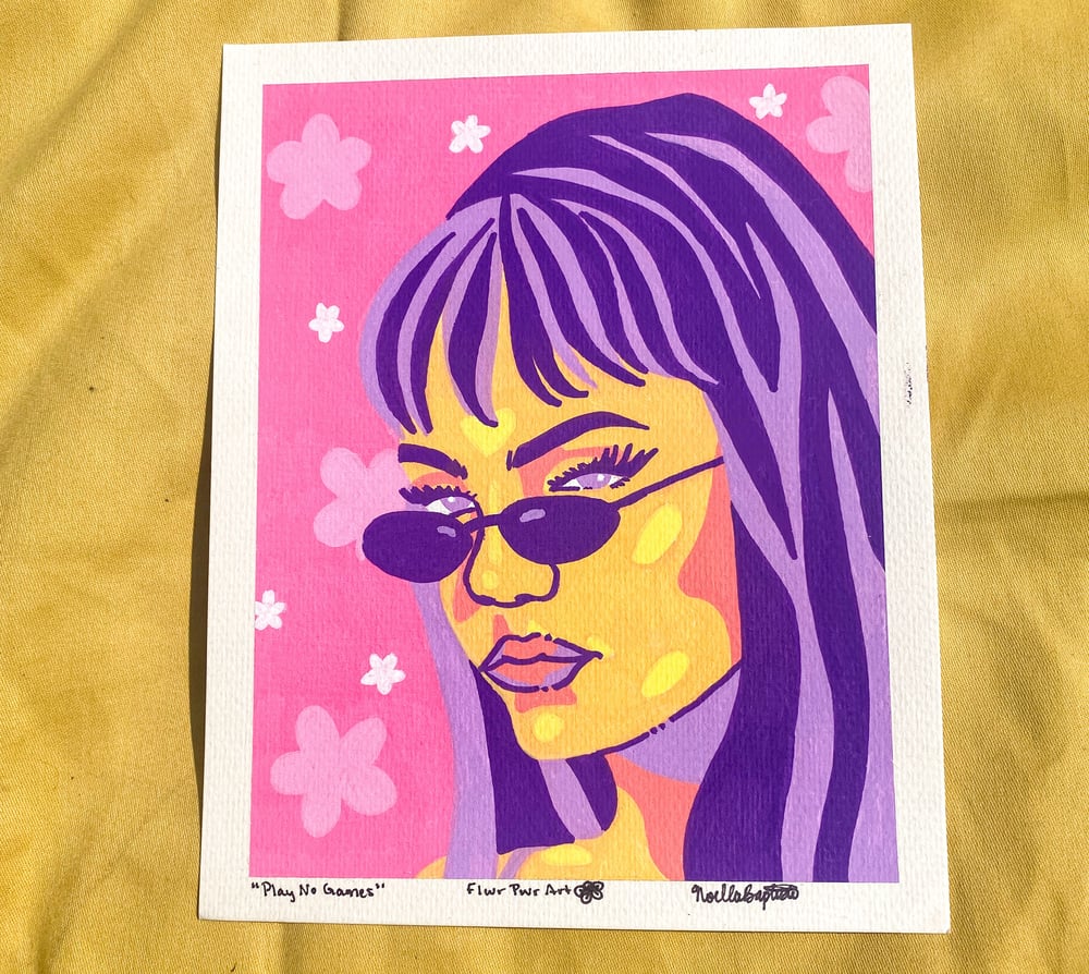 Image of “Play No Games” Original Painting