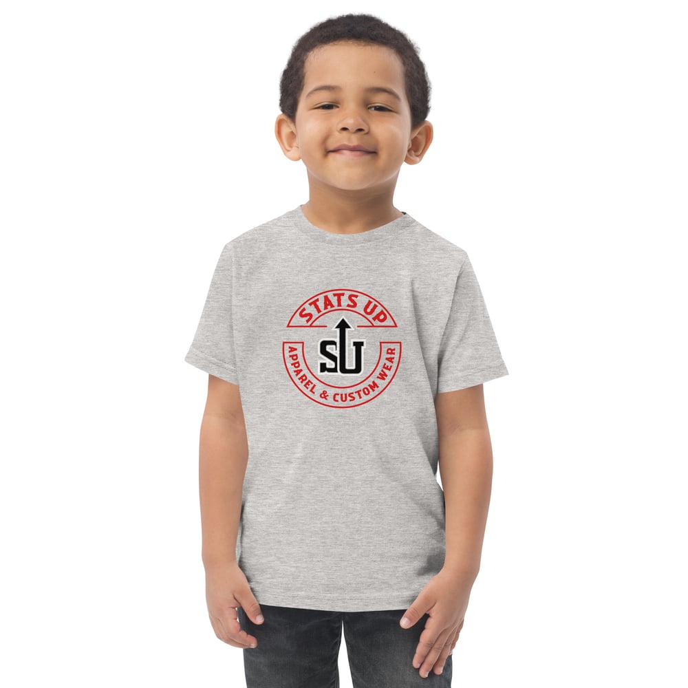 Image of Stats Up: Toddler jersey t-shirt