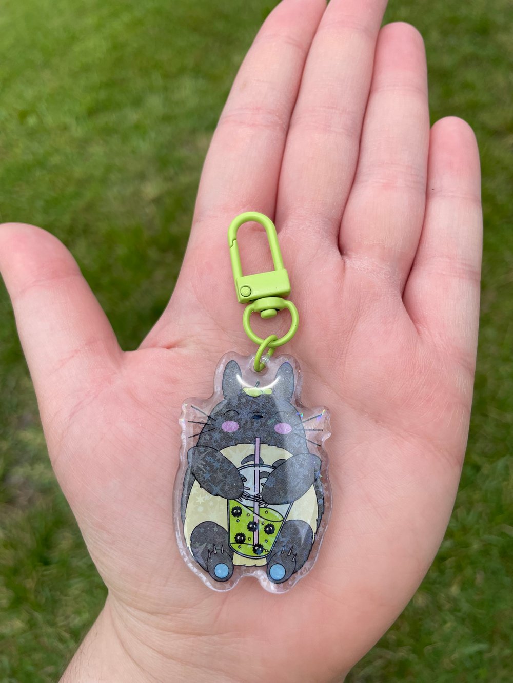Image of Imaginary Friend Plush Pillow & Acrylic Keychain
