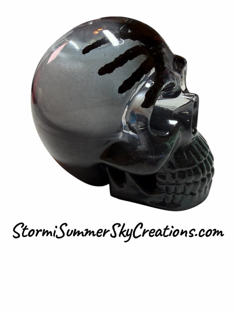 Image of XL Shaker Skull with Spider