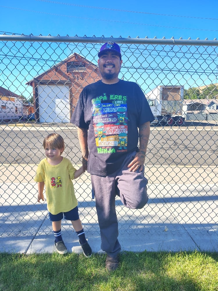 "Papá Eres Nuestro Ninja Favorito" – TMNT Tribute Shirt