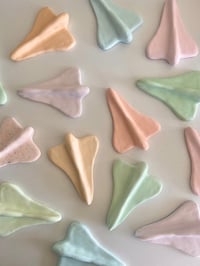 Image 2 of Set of 5 - Conrete Look Jumbo Jet Planes