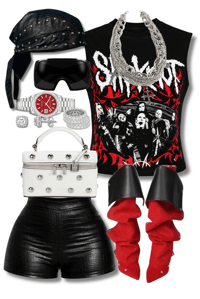 Image 2 of SlipKnot Baddie Band Tee
