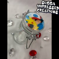 Image 2 of Ash & Pikachu  Mini Glass Stash