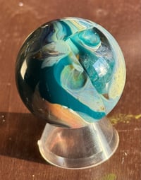 Image 4 of Teal Blush Planet Marble