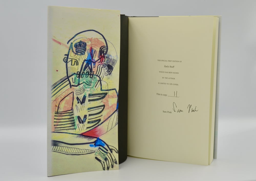 EARLY STUFF // SAM PINK // LIMITED SIGNED HARDCOVER