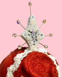 Image 7 of RESERVED FOR ALLISON ART DOLL TREE TOPPER