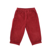 Image 1 of Cord trousers- Dark Maroon
