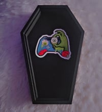 Zombie Game Controller Sticker 