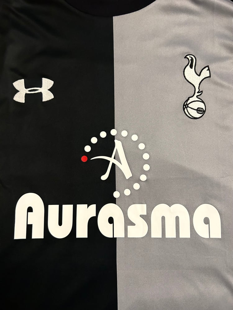 Image of Tottenham Hotspur “BALE 11” 2012/13 Third Shirt + PL patches  (XL)