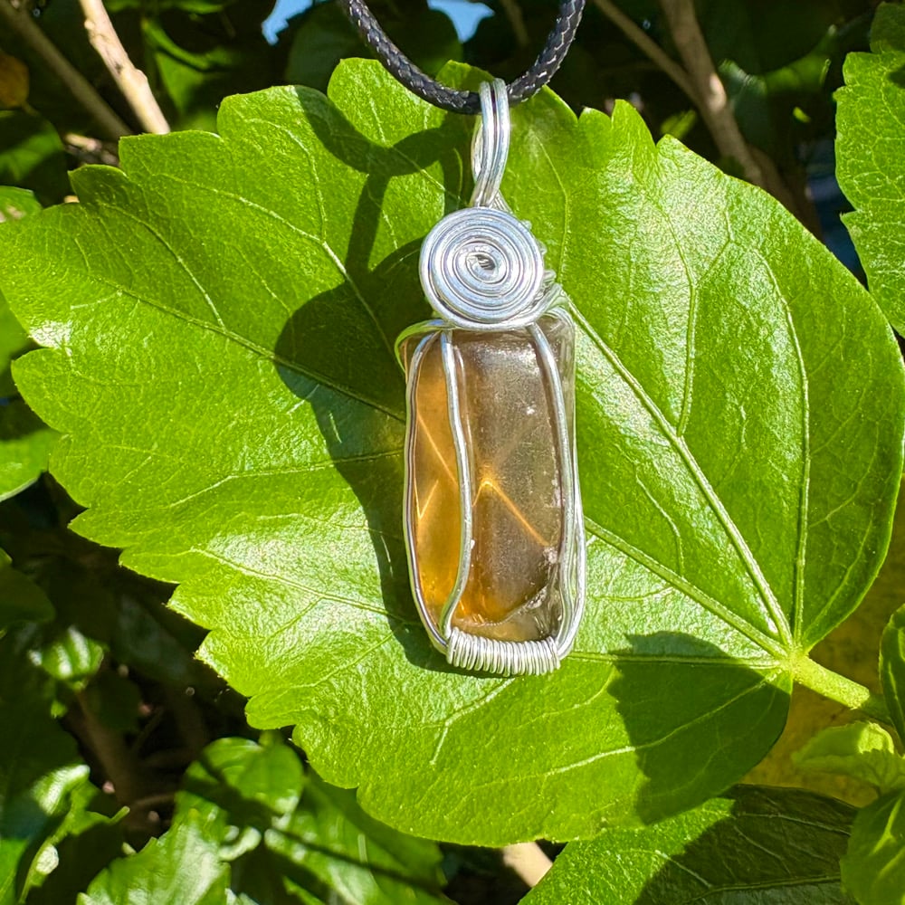 Image of amber pendant