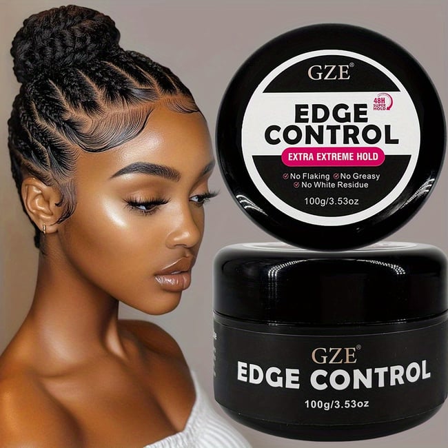 GZE Edge Control Frizz Control, Slick Styling, Flyaways, Wigs and Styling Edge Control, Hair Finishi