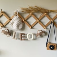 Image 1 of Car Name Garland - Neutrals