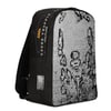 LAGOS TRAFFIC COUTURE LAPTOP TRAVELER'S BACKPACK (ICONIC STANCE BLK/WHT)