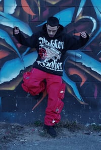 Image 1 of studio cargo red