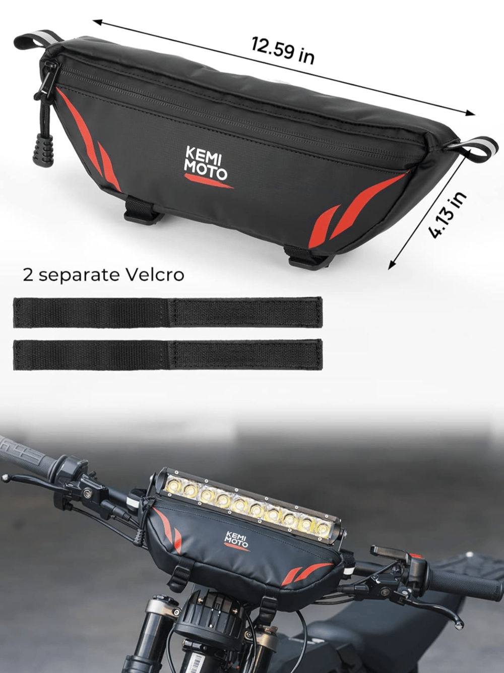 Kemimoto Universal Handlebar Bag