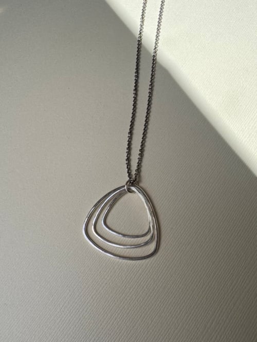 Image of Tri Hoop Necklace