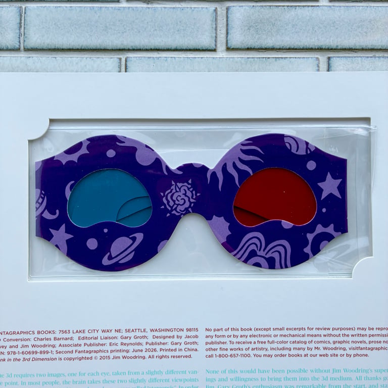 Frank in the 3rd Dimension by Jim Woodring - W/3D GLASSES Image 4