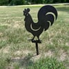 Rooster, Chicken and Baby Chicks Set