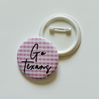 Go Texans Button
