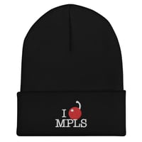 Image 1 of I [CHERRY] MPLS Beanie (Dark)