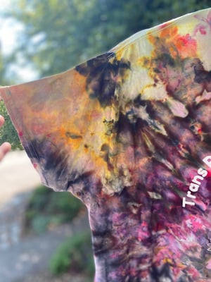 Image of XL Trans People Will Always Exist Die Mad About It Tie Dye Shirt 1