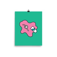 Image 1 of Spilled Milkshake Print